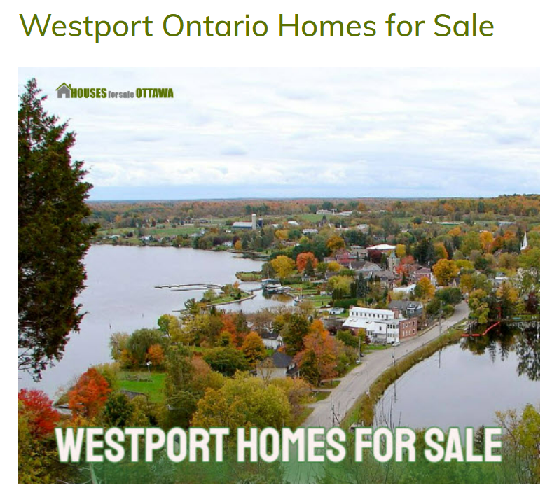 Westport Ontario Homes for Sale