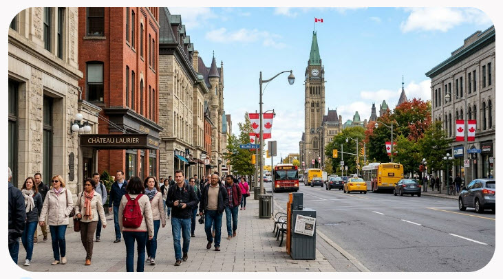 Ottawa city streets