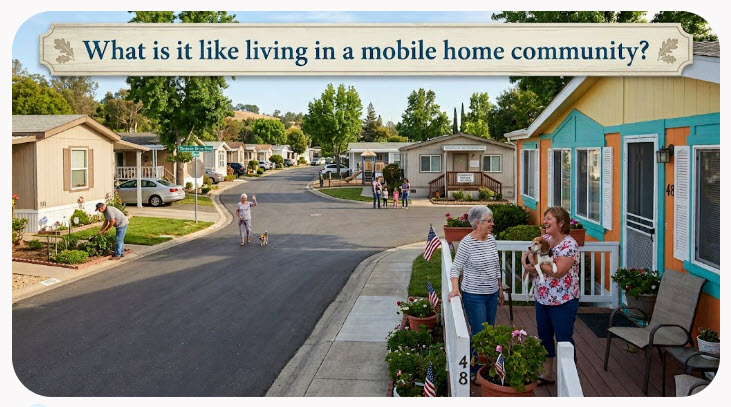 Living in a Mobile Home Community